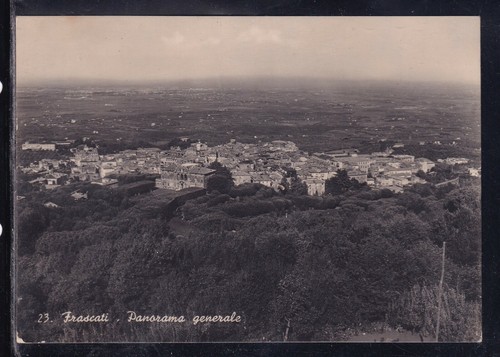 Cartolina frascati panorama - cartolina,