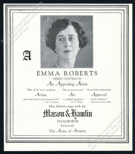1927 emma roberts foto - roberts,