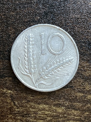 1973 italia dieci lire xf - 1973,