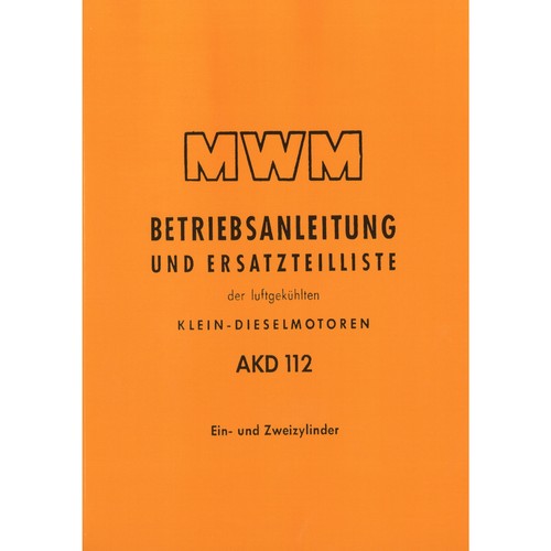 Motore diesel mwm akd - mwm, e