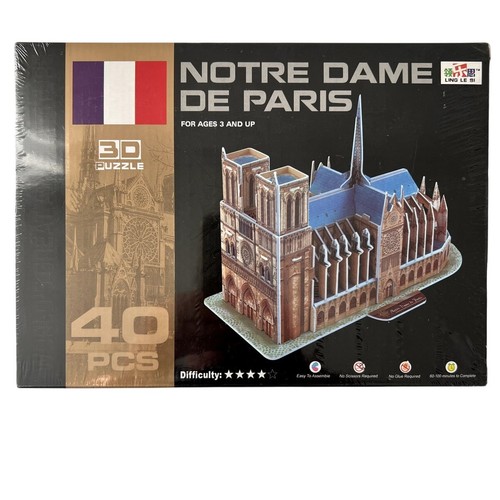 Puzzle notre dame parigi - puzzle,