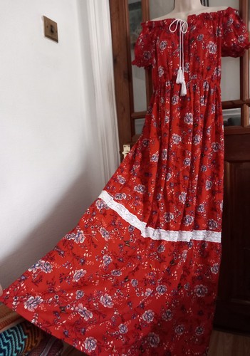 Maxi abito bardot - maxi, nuovo
