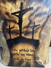 Pirografia Su Legno Di Ulivo