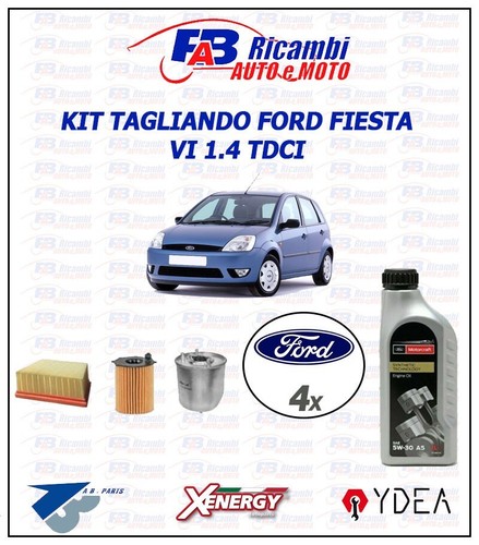 Kit tagliando ford fiesta - ford,
