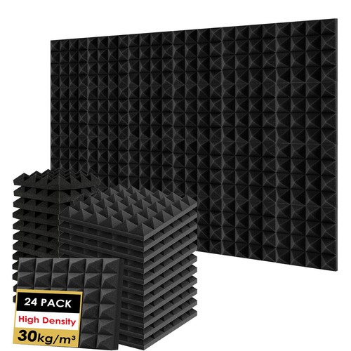 24x pannelli schiuma acustica - 24x,