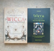 Lotto 2 libri WICCA IL LIBRO ESSENZIALE P. Currot - WICCA Cronos
