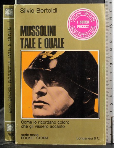 Libri pocket mussolini tale e - mussolini,