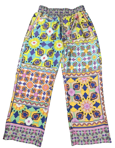 Pantalone donna zara gamba - zara,