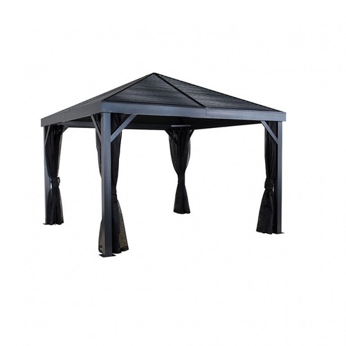 Gazebo alluminio acciaio - gazebo, in