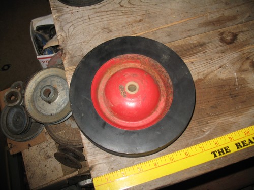 Vintage rosso carro ruota - rosso,
