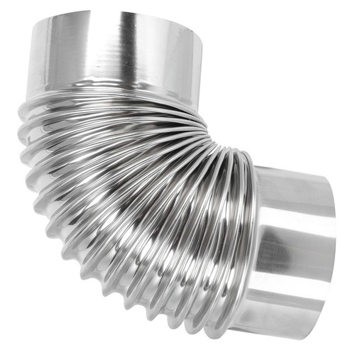 Stainless stove pipe flexible - stove,