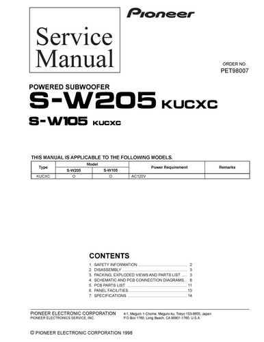 Manuale servizio per - manuale, di