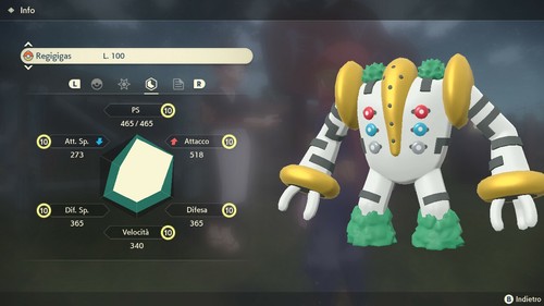Regigigas 6iv fully - 6iv,