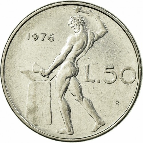 Lire 1976 vulcano 1 - 50, 1°
