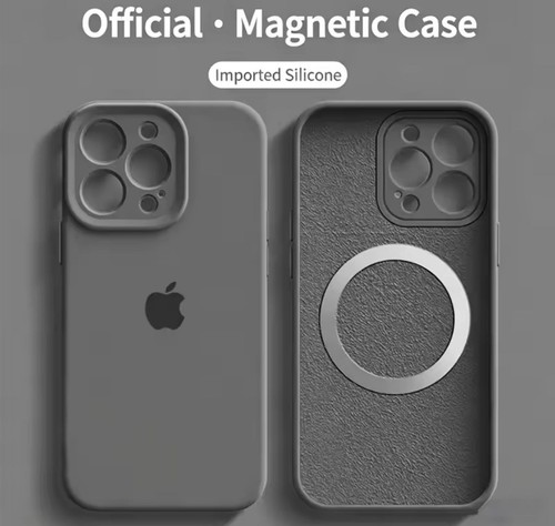 Cover per iphone nero magsafe - per,