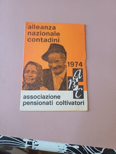 Tessera alleanza nazionale - tessera,