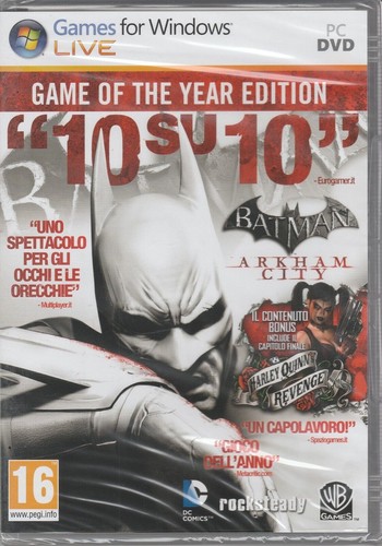 Gioco batman arkham city - gioco,