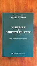 Manuale di Diritto Privato - 24^ Edizione - Torrente, Schlesinger - Giuffrè