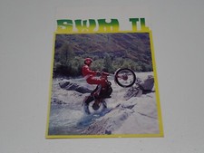 SWM TL 125 TM 125 TLM 320 TL 320 TLM DEPLIANT BROCHURE PROSPEKT MOTO (D6)