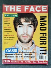 OASIS 1995 THE FACE Vintage magazine, OASIS cover  November 1995