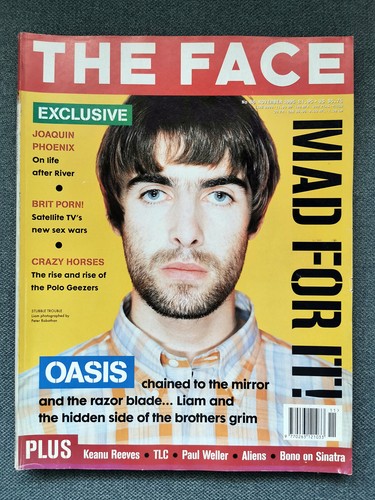 Oasis 1995 the face vintage - oasis,