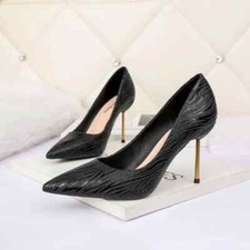 Decolte scarpe donna nero oro