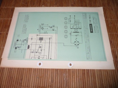 Schema per registratore uher - schema,