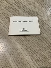 Libretto Istruzioni Omega Speedmaster Professional Crono Calibro 1861/1863