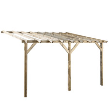 Pergola Addossata Legno 4x3x