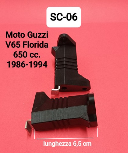 Coppia supporti gomma - supporti, per