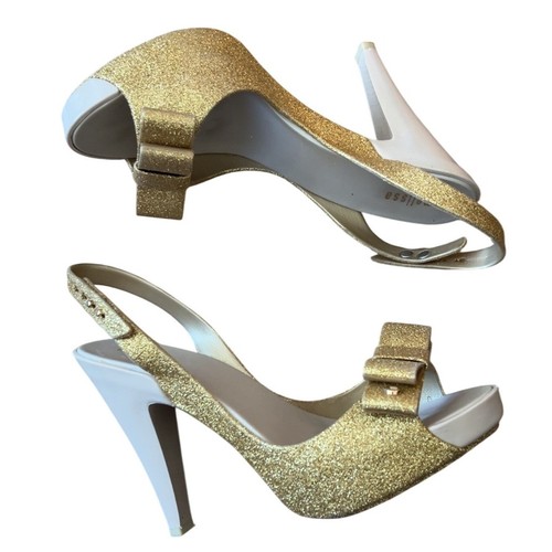 Tacchi melissa oro glitter - tacchi,