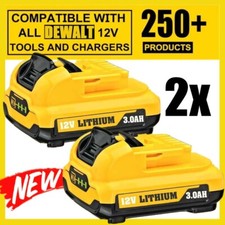 2 PACK For Dewalt DCB122 2.0Ah