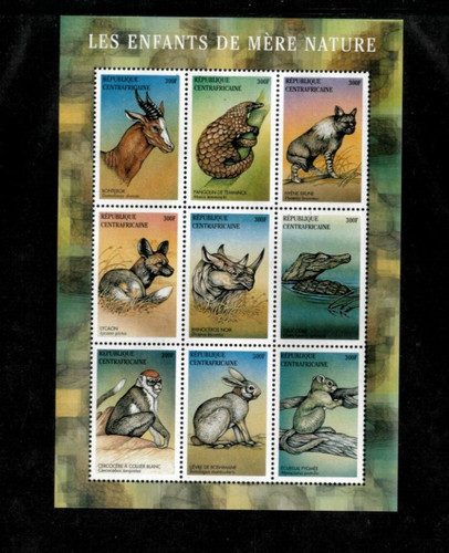 Africa centrale 2001 fauna - africa,