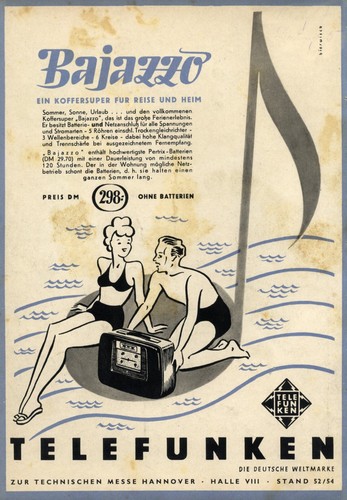 Radio valigia telefunken - radio,