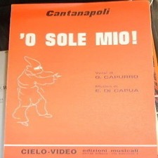 Spartito - 'O Sole Mio Canzone