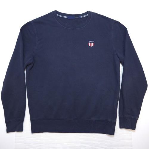Felpa gant uomo taglia blu - gant, xl