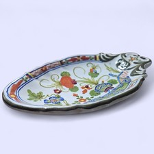 Vintage Italian Faience Blue