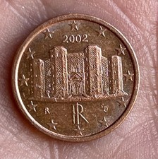 MONETA DA 1 CENT, ITA 2002