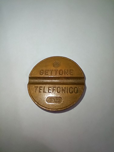 Gettone telefonico - gettone, telefonico!!