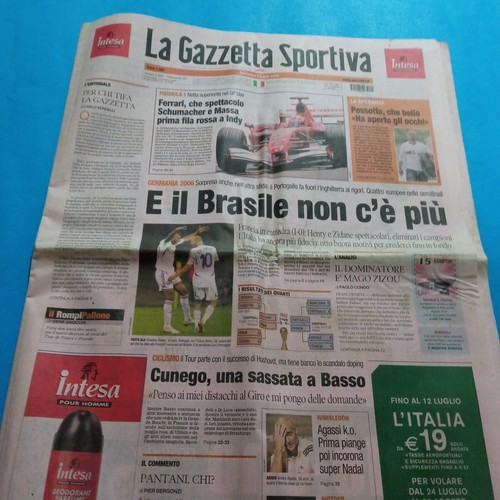 Gazzetta sportiva 7 2006 - la,