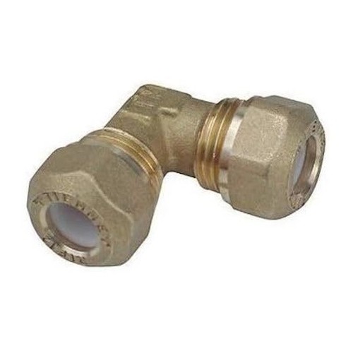 Raccordo ottone gomito doppio - ottone,