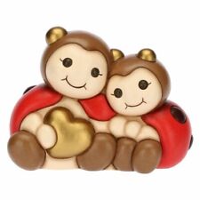 Thun Coppia Coccinelle Con Cuore Dorato