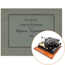 Macchina da scrivere Mignon