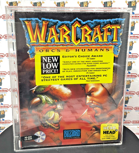 Warcraft orcs humans - orcs, ibm-pc
