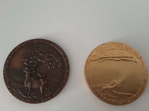 Coppia medaglie commemorative - coppia,