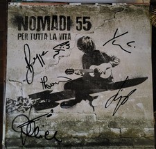 I NOMADI 55 PER TUTTA LA VITA 3 LP AUTOGRAFATO DAL GRUPPO  2018 COME NUOVO...