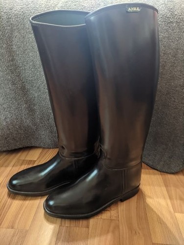 Stivali donna aigle gomma nero - stivali,