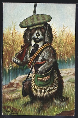 Cartolina artista arthur - cartolina, d'artista