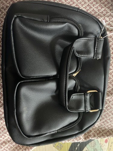 Borsa donna nera ecopelle - borsa,