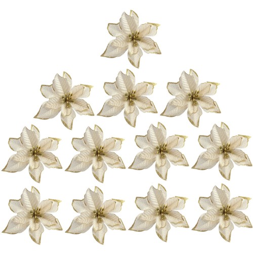 Pcs fiori stella natale - fiori, di